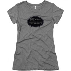 Ladies Slim Fit Super Soft Triblend Tee