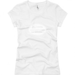 Ladies Slim Fit Basic Promo Jersey Tee