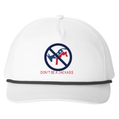 Snapback Five-Panel Rope Hat