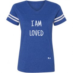 Ladies Relaxed Fit Vintage Sports Tee