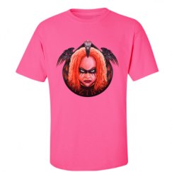 Unisex Ultra Cotton Safety Neon Crewneck Tee