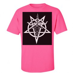 Unisex Ultra Cotton Safety Neon Crewneck Tee