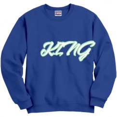 Unisex Film and Foil Crewneck Sweatshirt