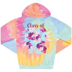 Unisex Tie-Dye Fleece Hoodie
