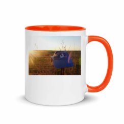 11oz Ceramic Mug with Color Inside