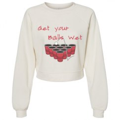 Women's Raglan Pullover Fleece