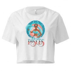 Ladies Festival Cali Crop Top Tee