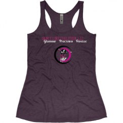 Ladies Slim Fit Super Soft Racerback Triblend Tank