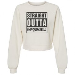Women's Raglan Pullover Fleece