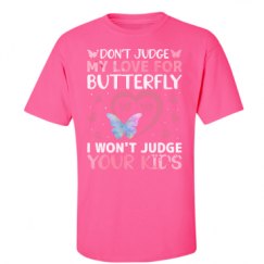 Unisex Ultra Cotton Safety Neon Crewneck Tee