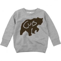 Toddler Crewneck Basic Promo Sweatshirt