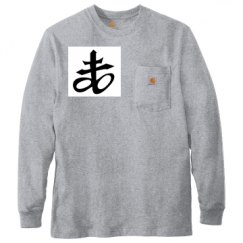 Unisex Carhartt Pocket Long Sleeve Tee