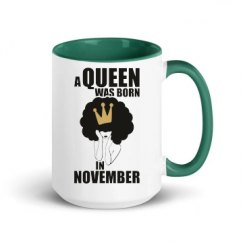 15oz Ceramic Mug with Color Inside