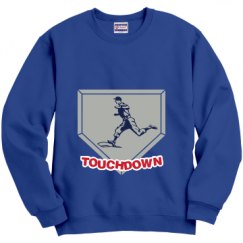 Unisex Film and Foil Crewneck Sweatshirt