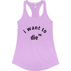 Ladies Slim Fit Racerback Tank Top