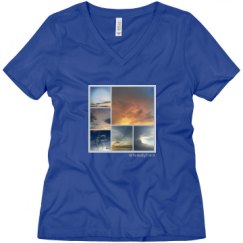 Ladies Relaxed Fit V-Neck Tee