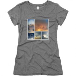 Ladies Slim Fit Super Soft Triblend Tee