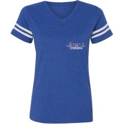Ladies Relaxed Fit Vintage Sports Tee