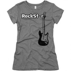 Ladies Slim Fit Super Soft Triblend Tee