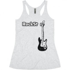 Ladies Slim Fit Super Soft Racerback Triblend Tank