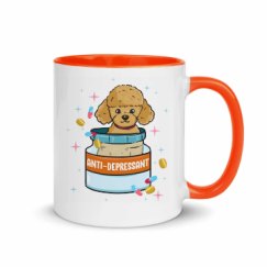 11oz Ceramic Mug with Color Inside