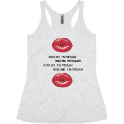 Ladies Slim Fit Super Soft Racerback Triblend Tank