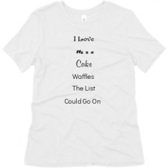 Ladies Relaxed Fit Super Soft Triblend Tee