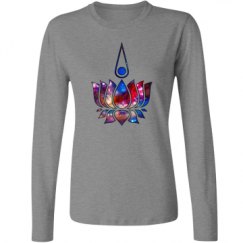 Ladies Relaxed Fit Basic Long Sleeve Tee