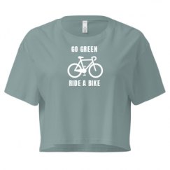 Ladies Festival Cali Crop Top Tee