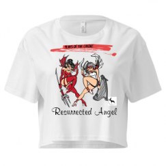 Ladies Festival Cali Crop Top Tee