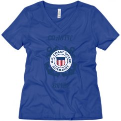 Ladies Relaxed Fit V-Neck Tee
