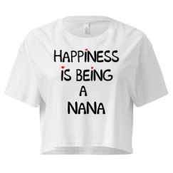 Ladies Festival Cali Crop Top Tee