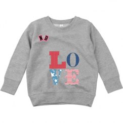 Toddler Crewneck Basic Promo Sweatshirt