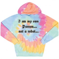 Unisex Tie-Dye Fleece Hoodie