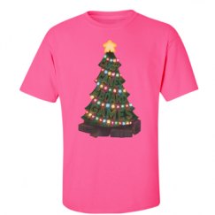 Unisex Ultra Cotton Safety Neon Crewneck Tee