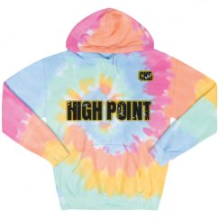 Unisex Tie-Dye Fleece Hoodie