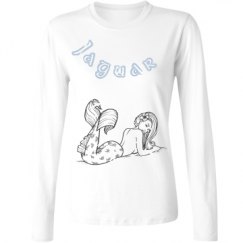 Ladies Relaxed Fit Basic Long Sleeve Tee