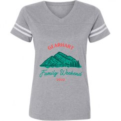 Ladies Relaxed Fit Vintage Sports Tee