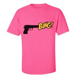 Unisex Ultra Cotton Safety Neon Crewneck Tee