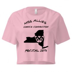 Ladies Festival Cali Crop Top Tee