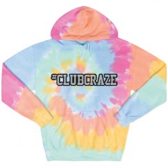 Unisex Tie-Dye Fleece Hoodie
