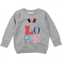 Toddler Crewneck Basic Promo Sweatshirt