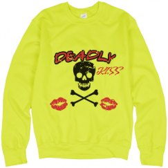 Unisex Neon Crewneck Sweatshirt