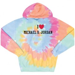 Unisex Tie-Dye Fleece Hoodie