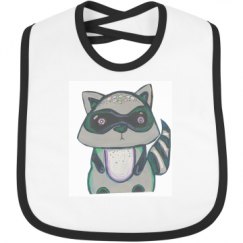 Infant Contrast Trim Bib