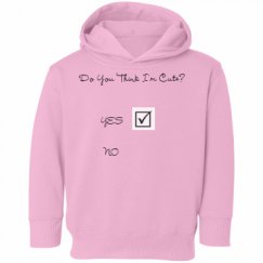 Toddler Hooded Sweatshirt