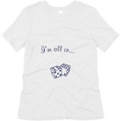 Ladies Relaxed Fit Super Soft Triblend Tee