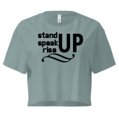 Ladies Festival Cali Crop Top Tee