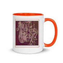 11oz Ceramic Mug with Color Inside