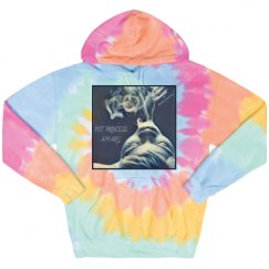 Unisex Tie-Dye Fleece Hoodie